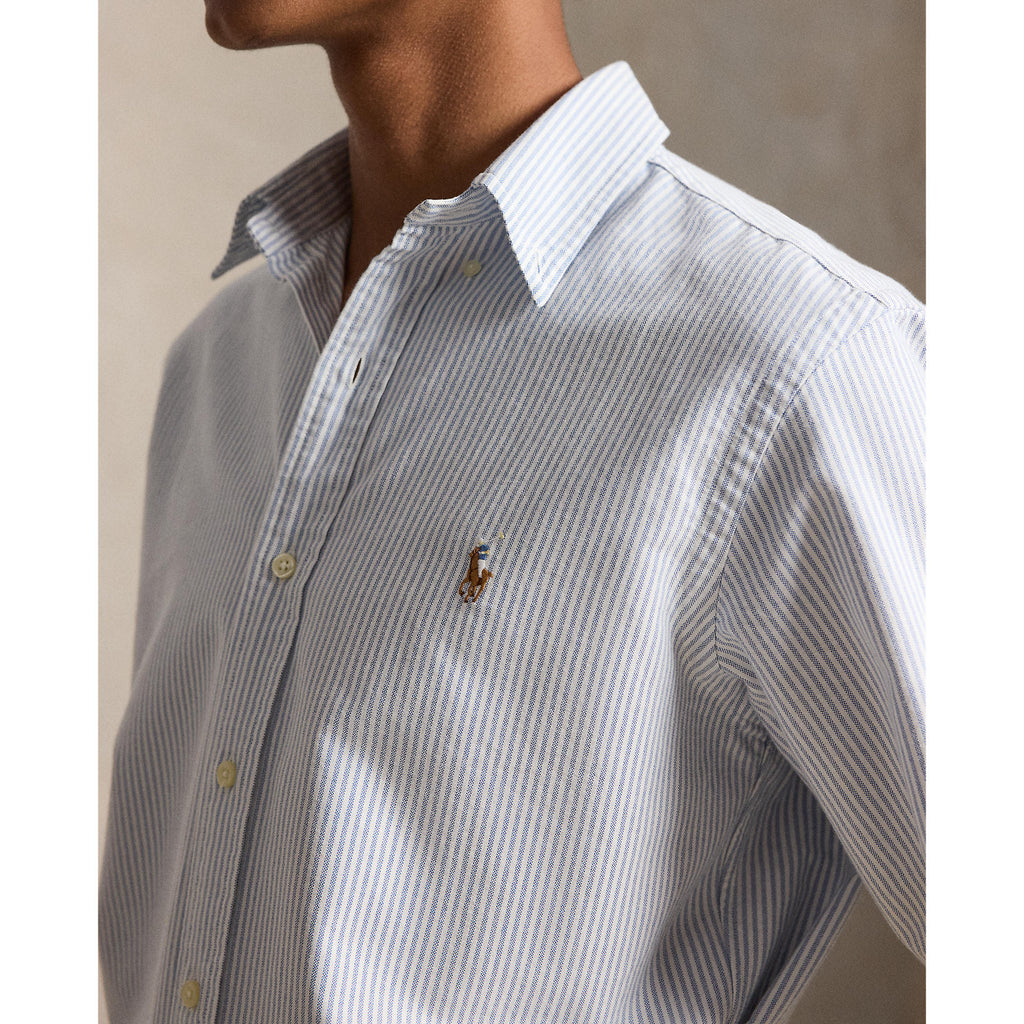CHEMISE OXFORD – BLUE / WHITE STRIPE