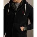 HOODIE ZIP – POLO BLACK