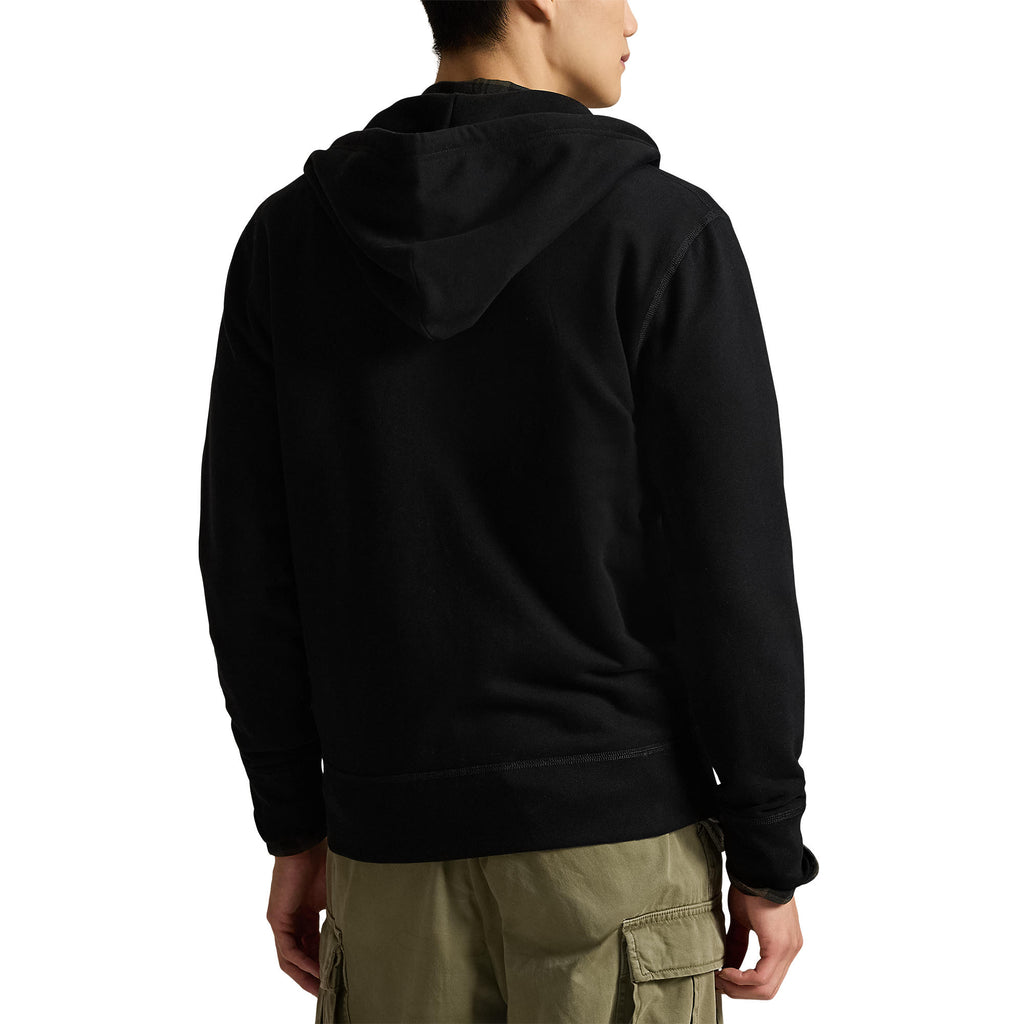 HOODIE ZIP – POLO BLACK