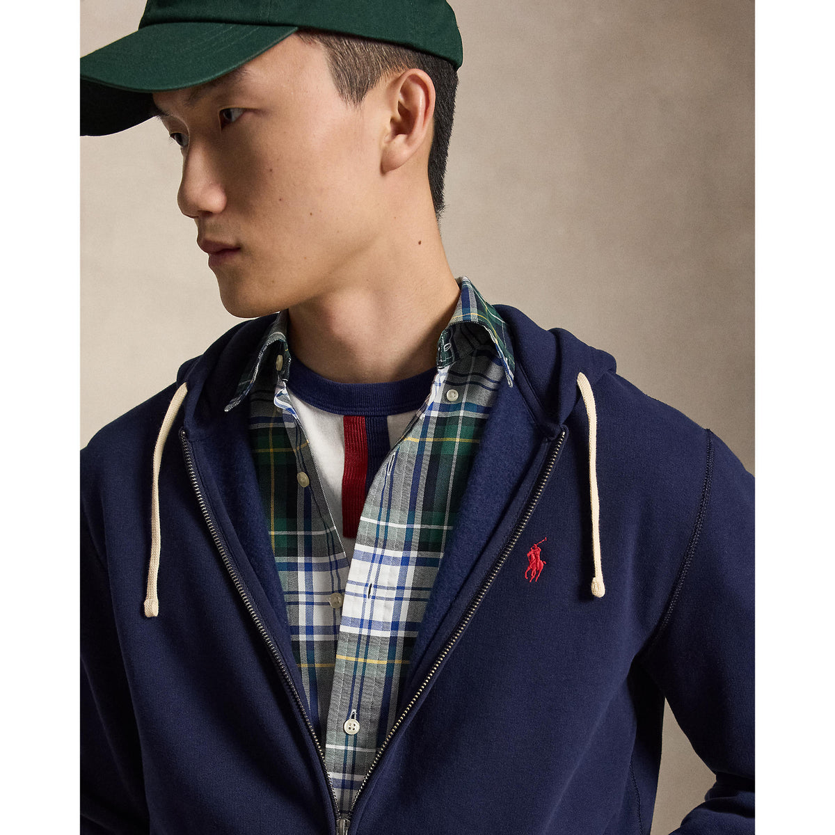 HOODIE ZIP – CRUISE NAVY