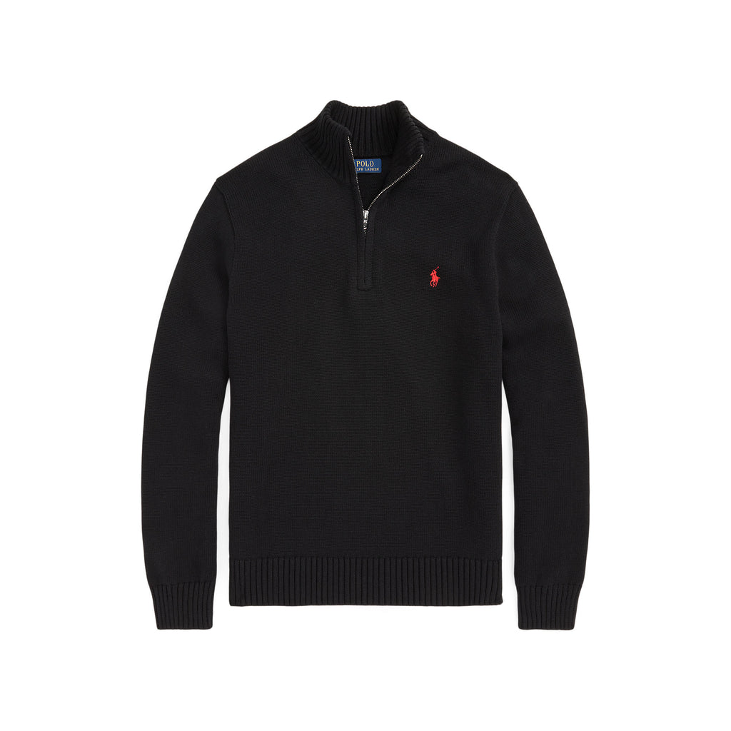 PULL ZIP – POLO BLACK