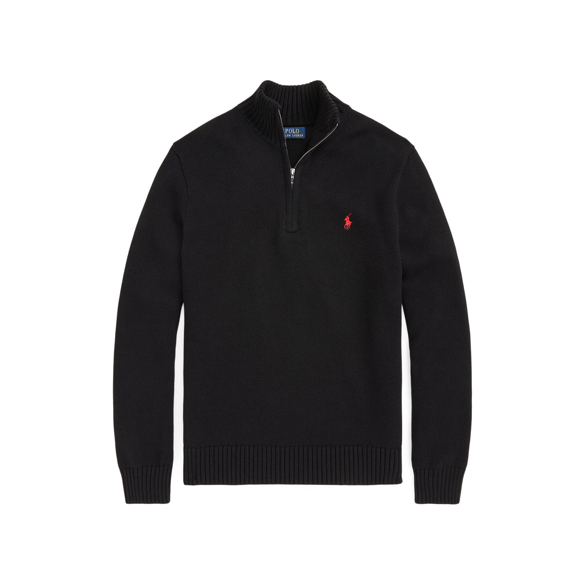 PULL ZIP – POLO BLACK