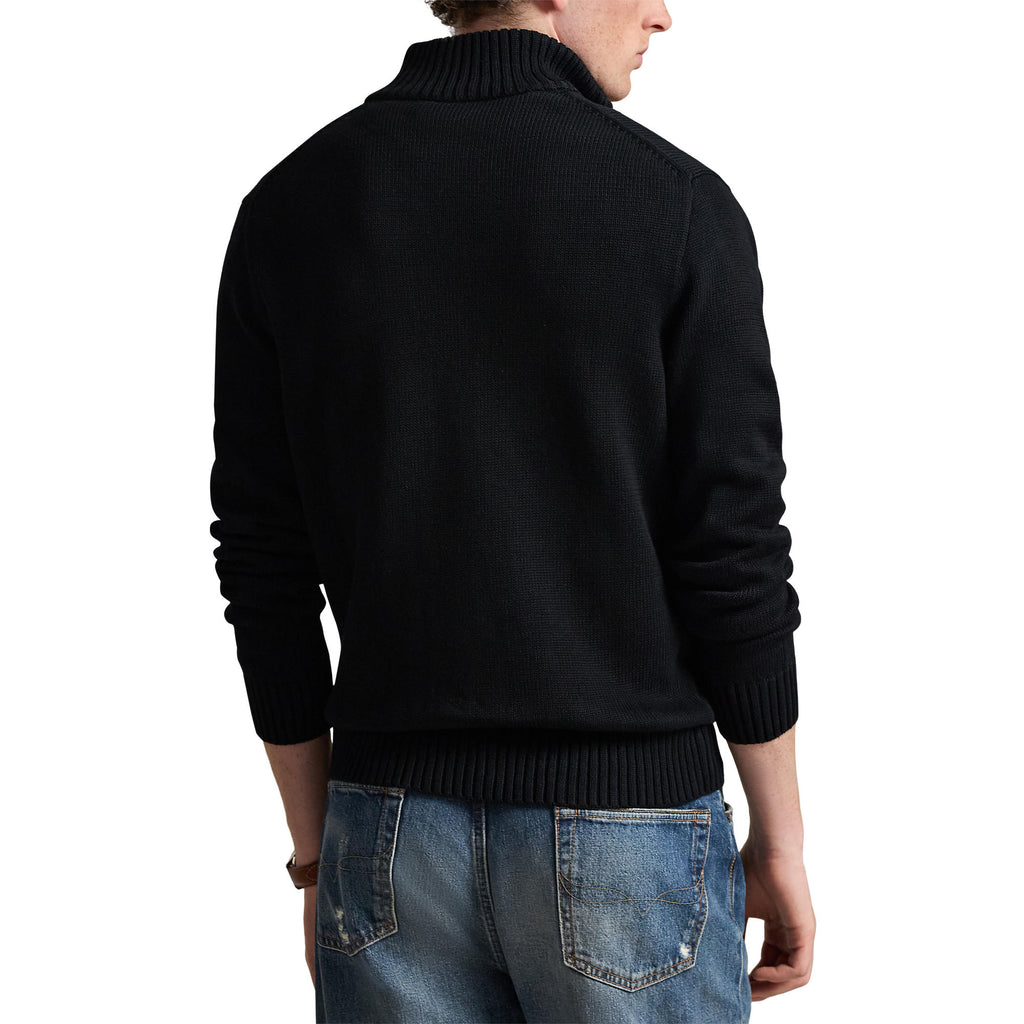PULL ZIP – POLO BLACK