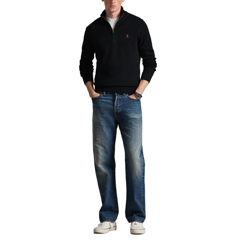 PULL ZIP – POLO BLACK