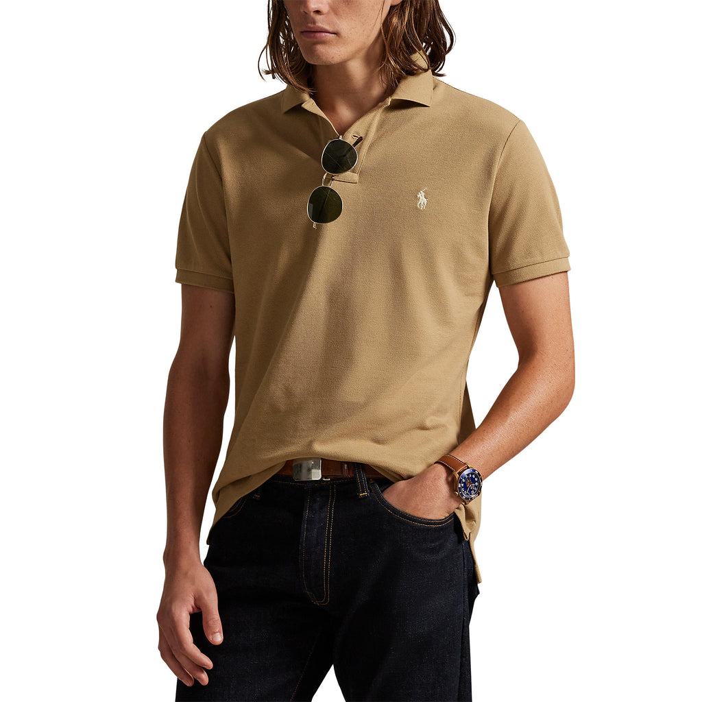 POLO CUSTOM – CAFE TAN