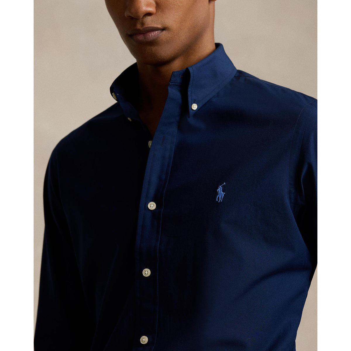 CHEMISE POPELINE – NEWPORT NAVY