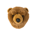 Head Bear Light Brown Oliver