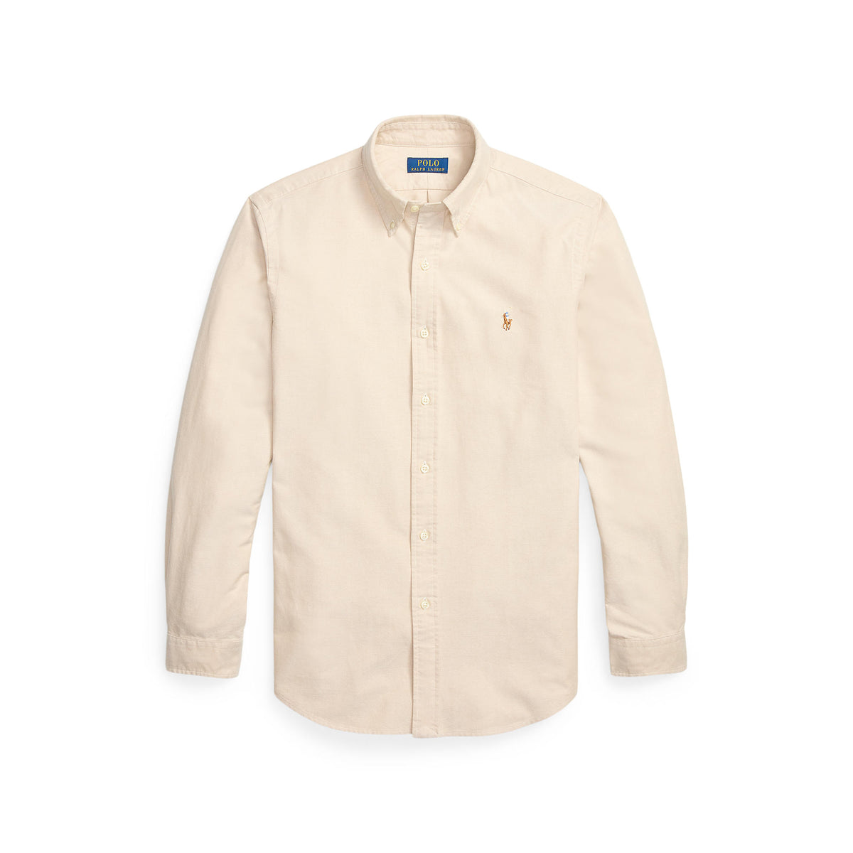 CHEMISE OXFORD – CAMEL / WHITE