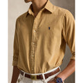 CHEMISE VELOURS – CLASSIC CAMEL