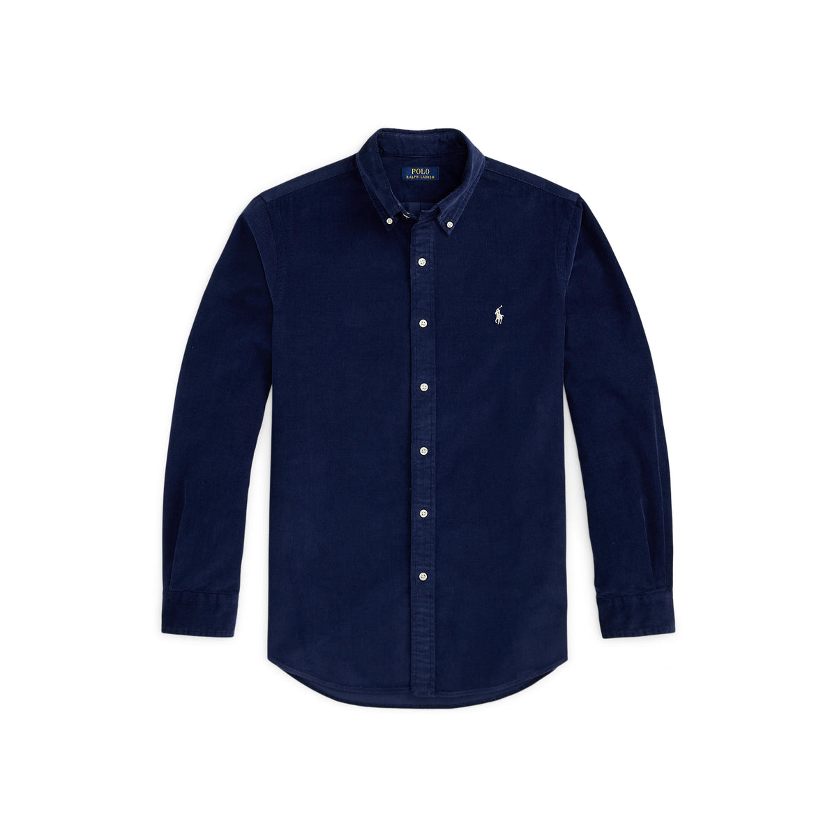 CHEMISE VELOURS – NEWPORT NAVY / WHITE