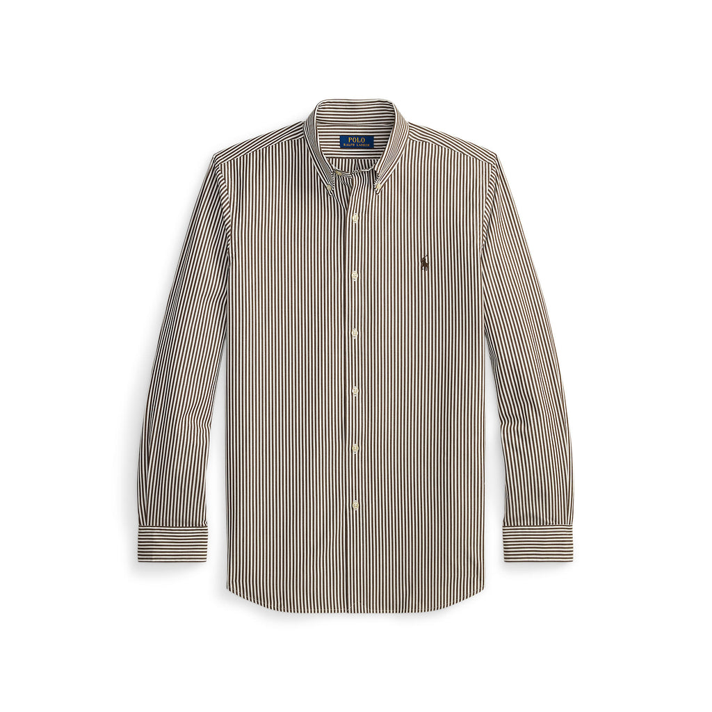 CHEMISE POPELINE – NUTMEG BROWN