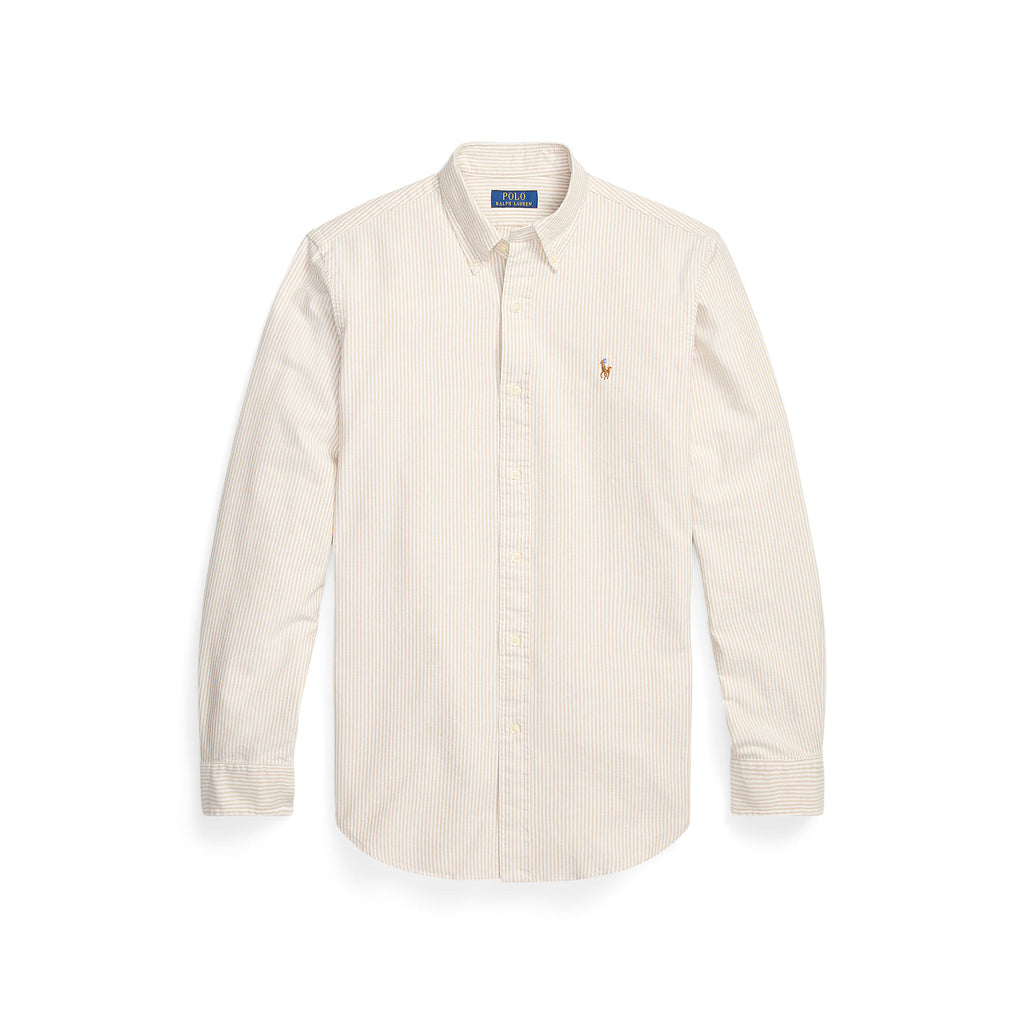 CHEMISE OXFORD – CLASSIC CAMEL WHITE