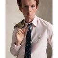 CHEMISE OXFORD – CARMEL PINK / WHITE