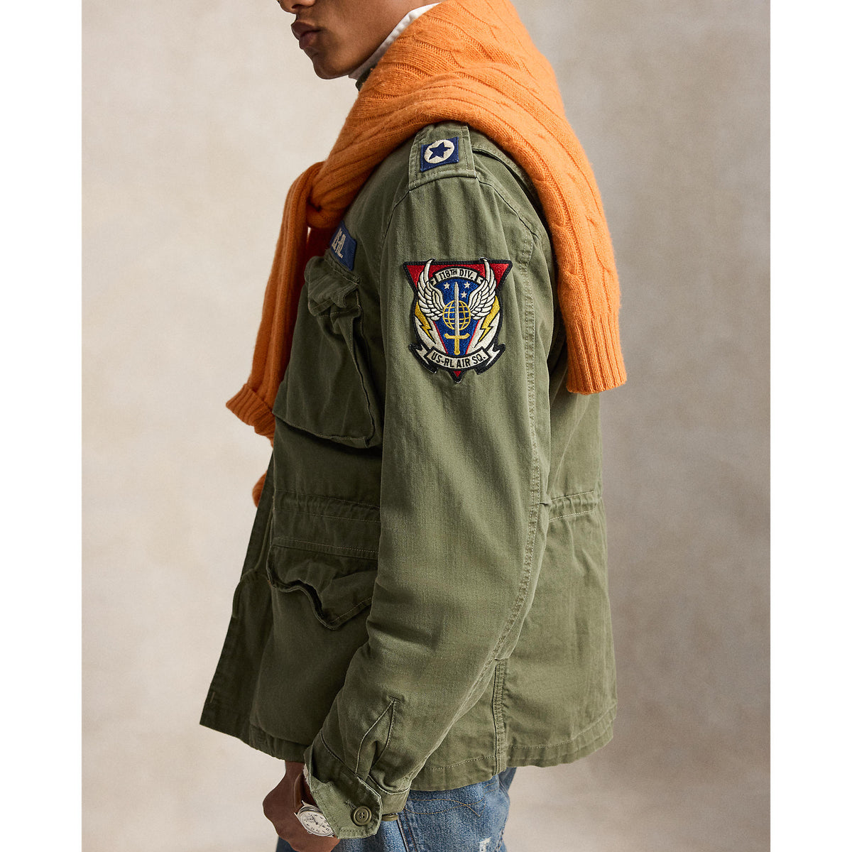 FIELD JACKET – OLIVE MOUNTAIN