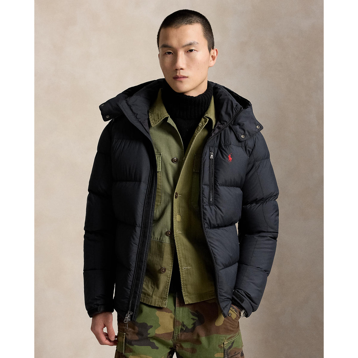 BOMBER – POLO BLACK