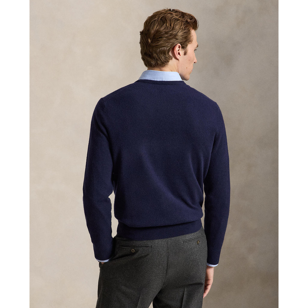 PULL CREW MÉRINOS – HUNTER NAVY