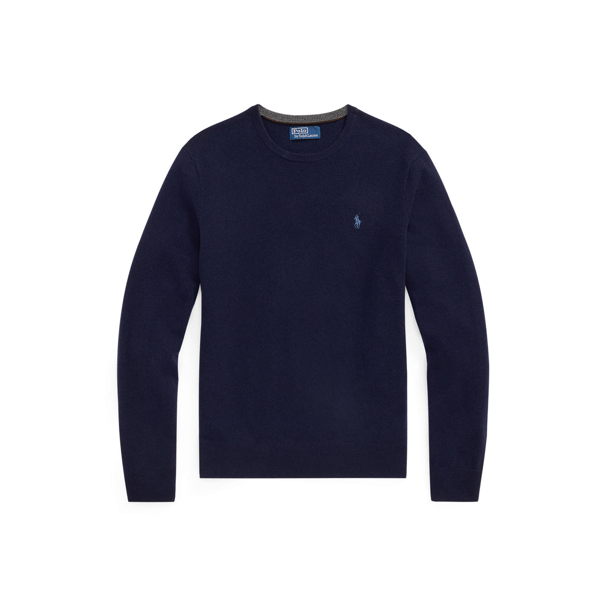 PULL CREW MÉRINOS – HUNTER NAVY