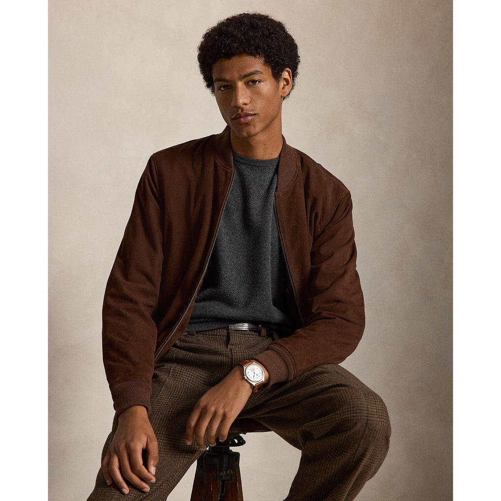 PULL CREW MÉRINOS – DARK CHARCOAL HEATHER