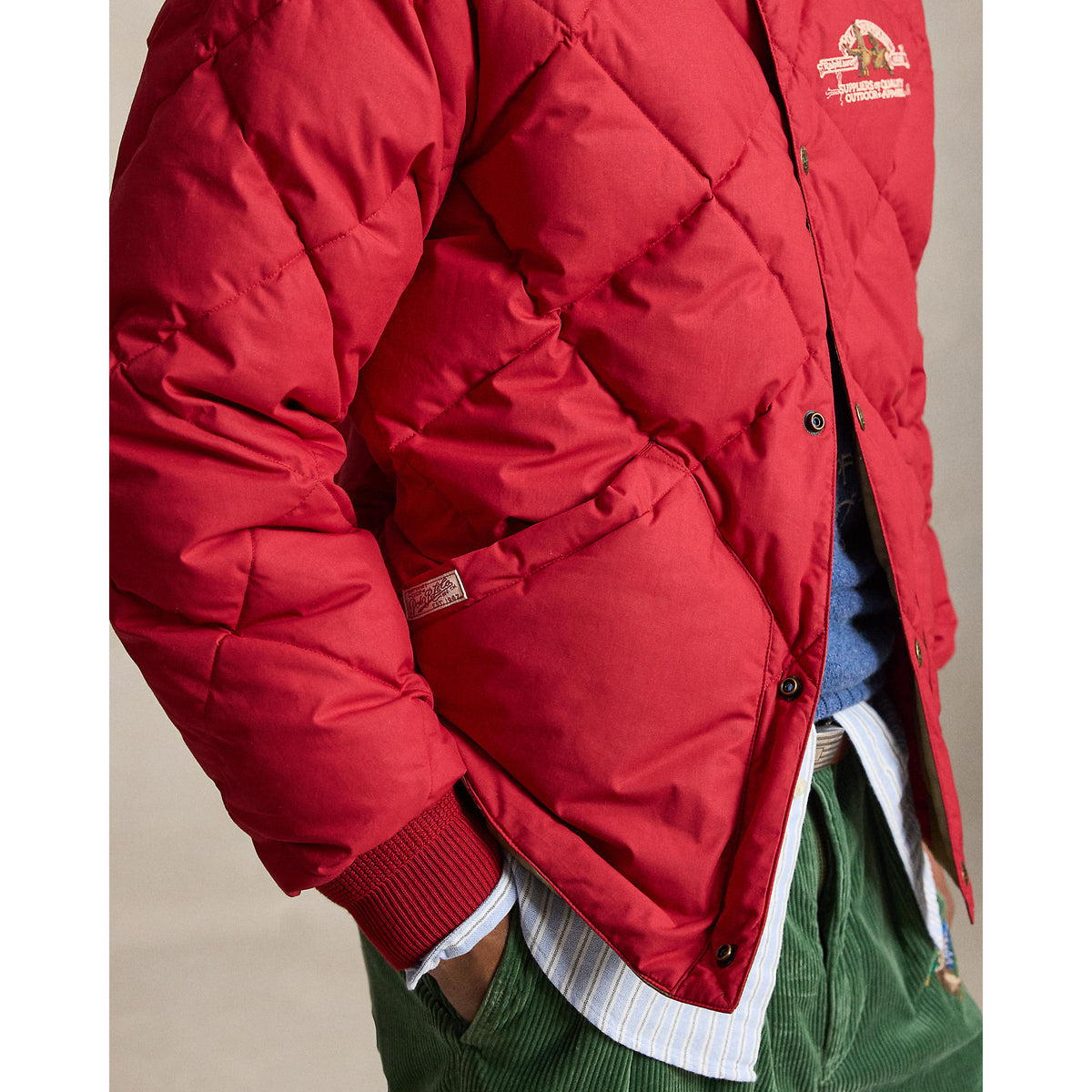 WOVEN JACKET – SWEET TOMATO
