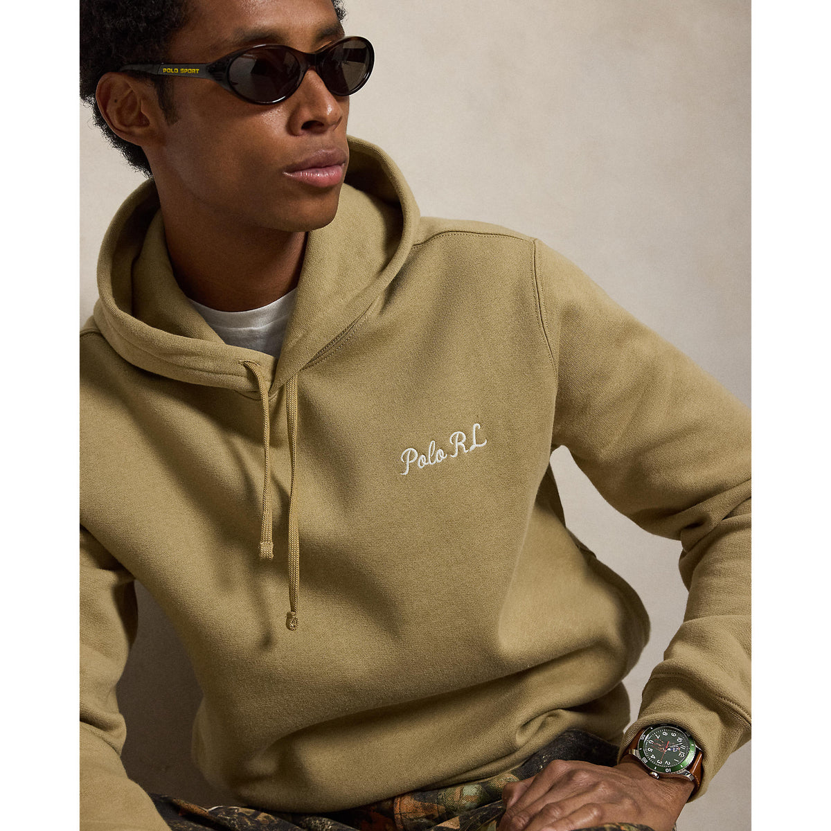 SWEAT FLEECE – RL KHAKI