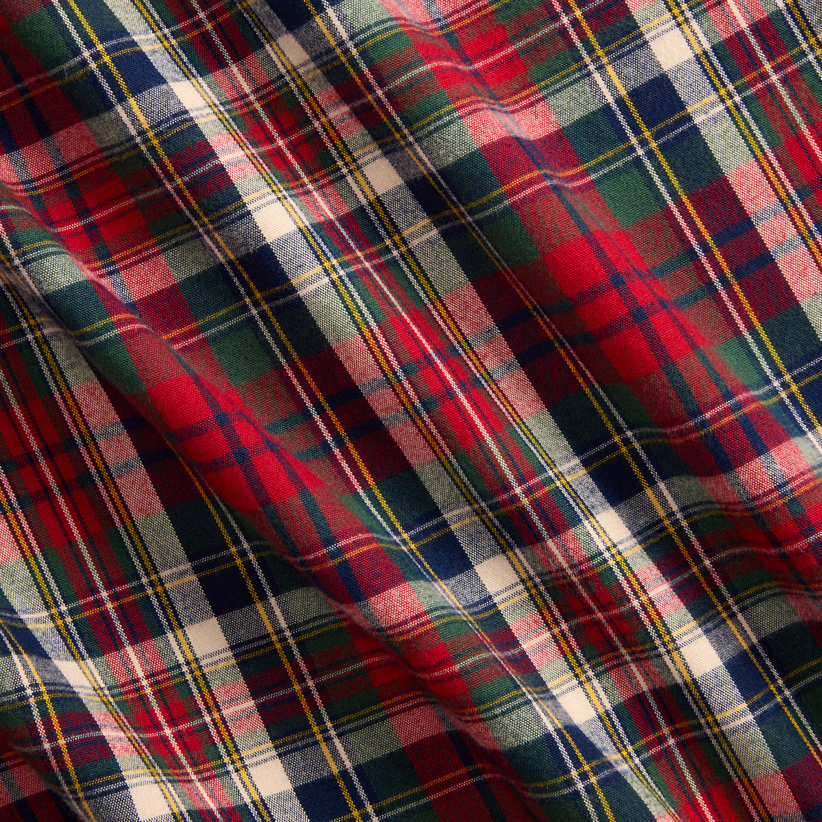 CHEM TARTAN – RED GREEN MULTI