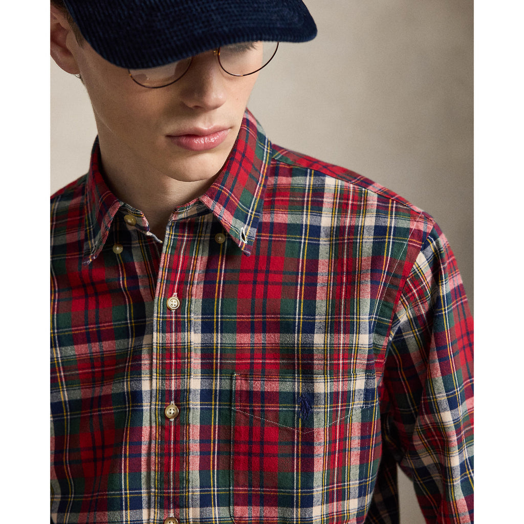CHEM TARTAN – RED GREEN MULTI