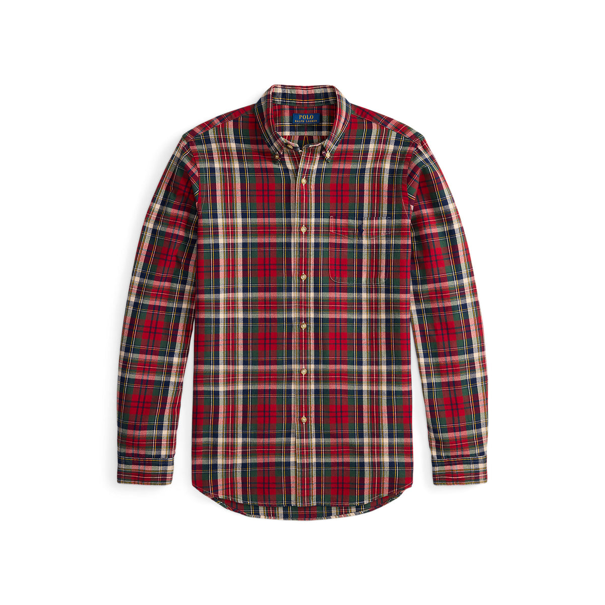 CHEM TARTAN – RED GREEN MULTI