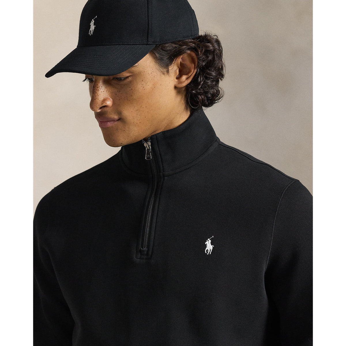 SWEAT ZIP – POLO BLACK