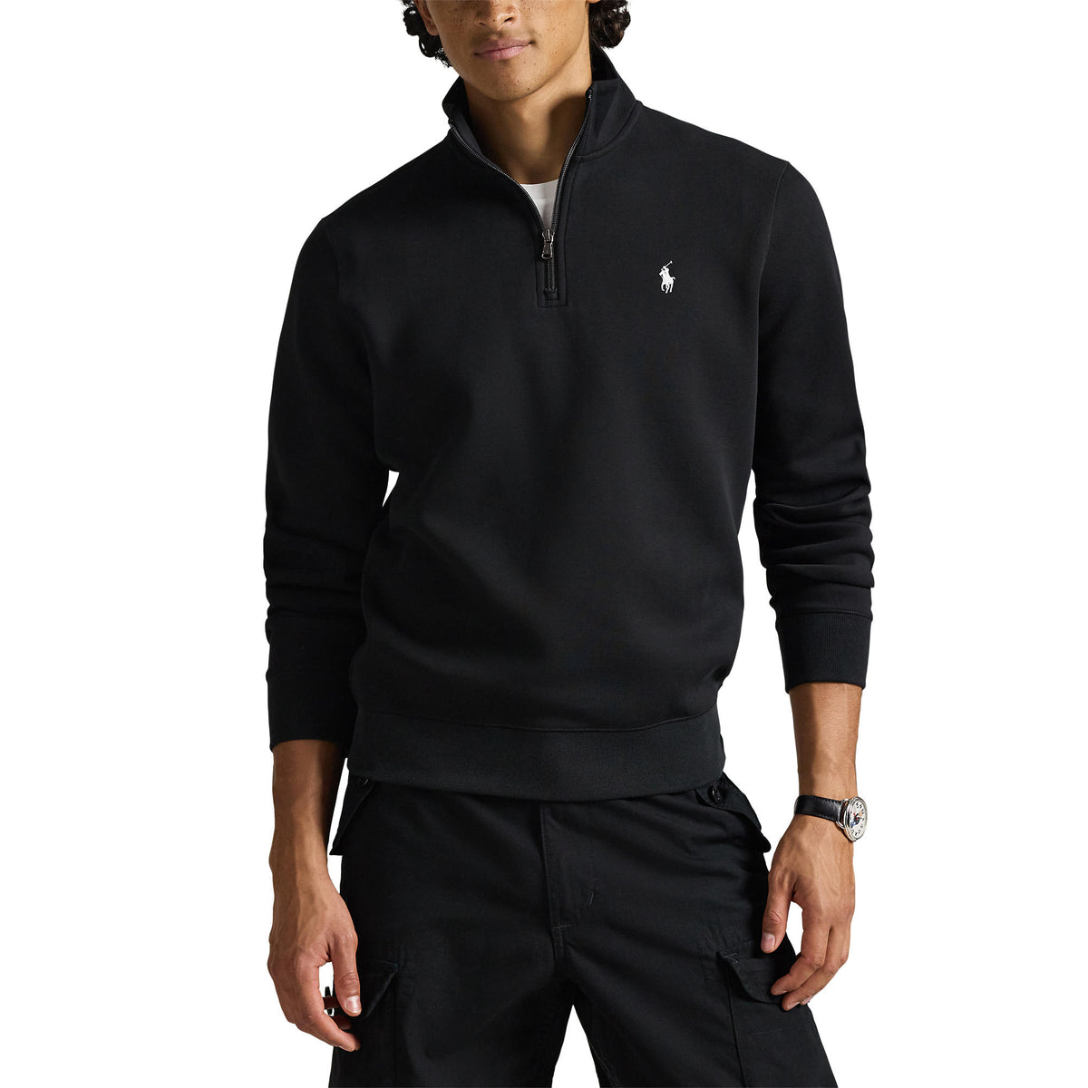 SWEAT ZIP – POLO BLACK
