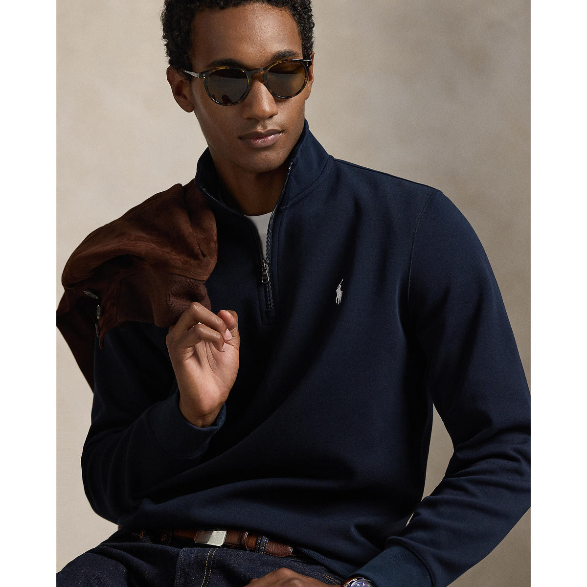 SWEAT ZIP – AVIATOR NAVY