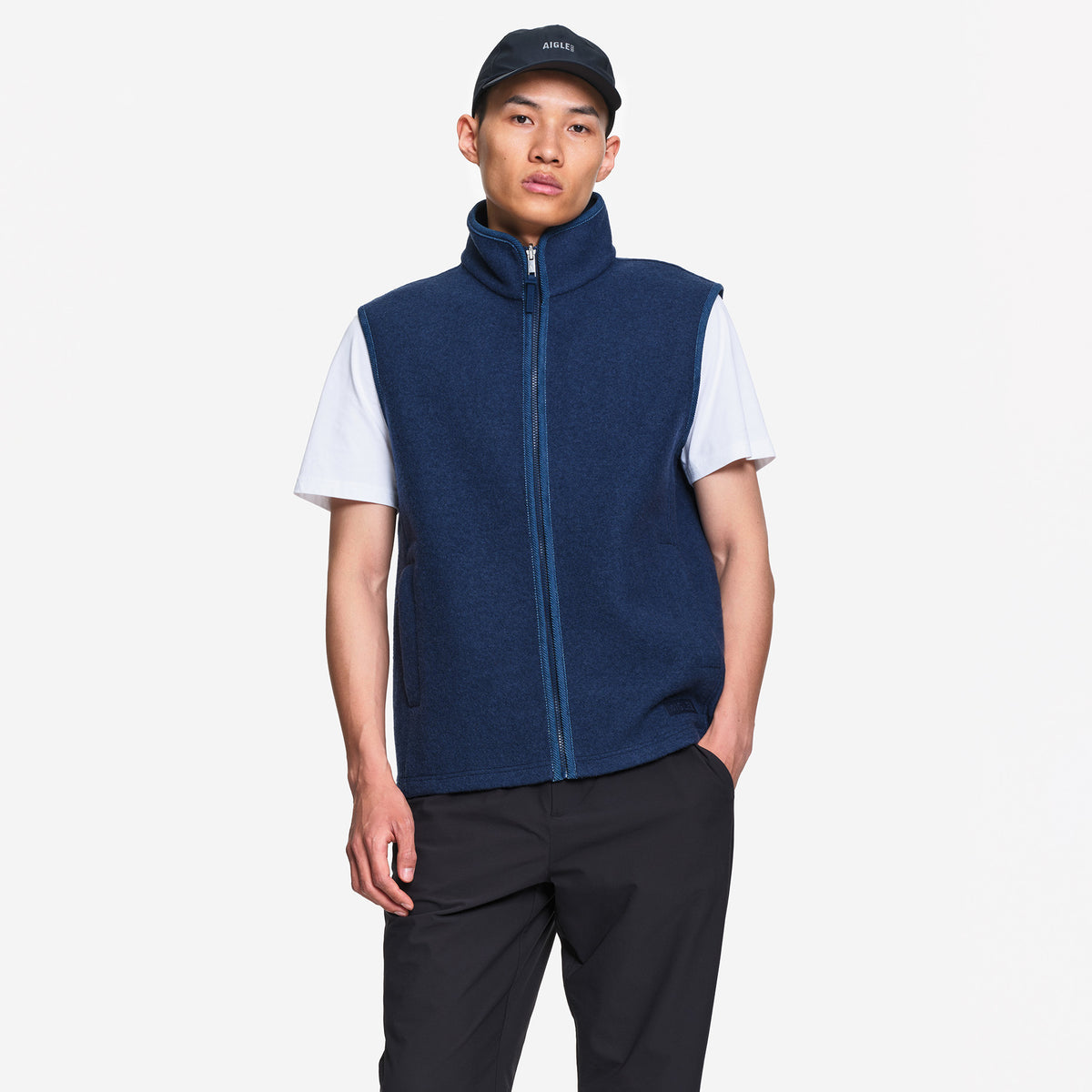 GILET LAINE SANS MANCHE T KIT