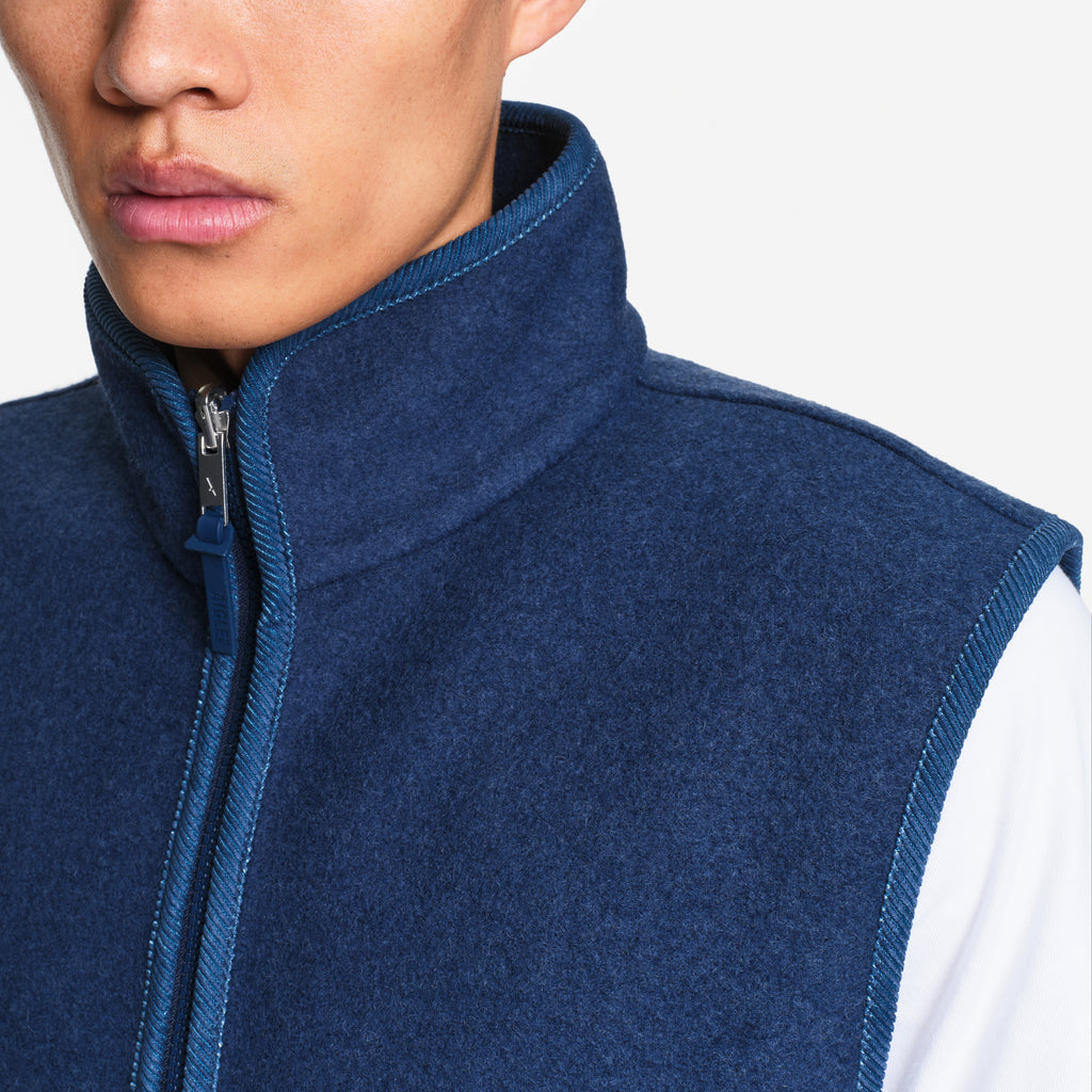 GILET LAINE SANS MANCHE T KIT