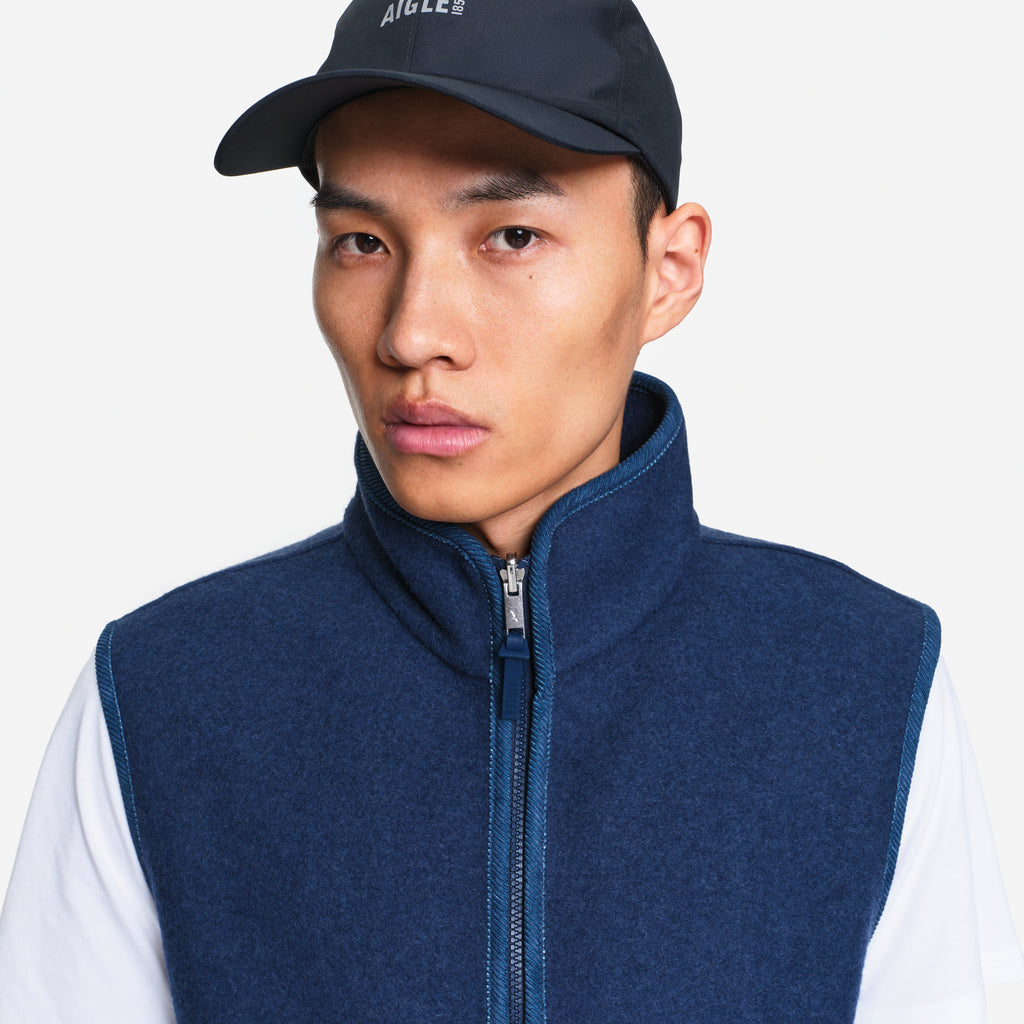 GILET LAINE SANS MANCHE T KIT