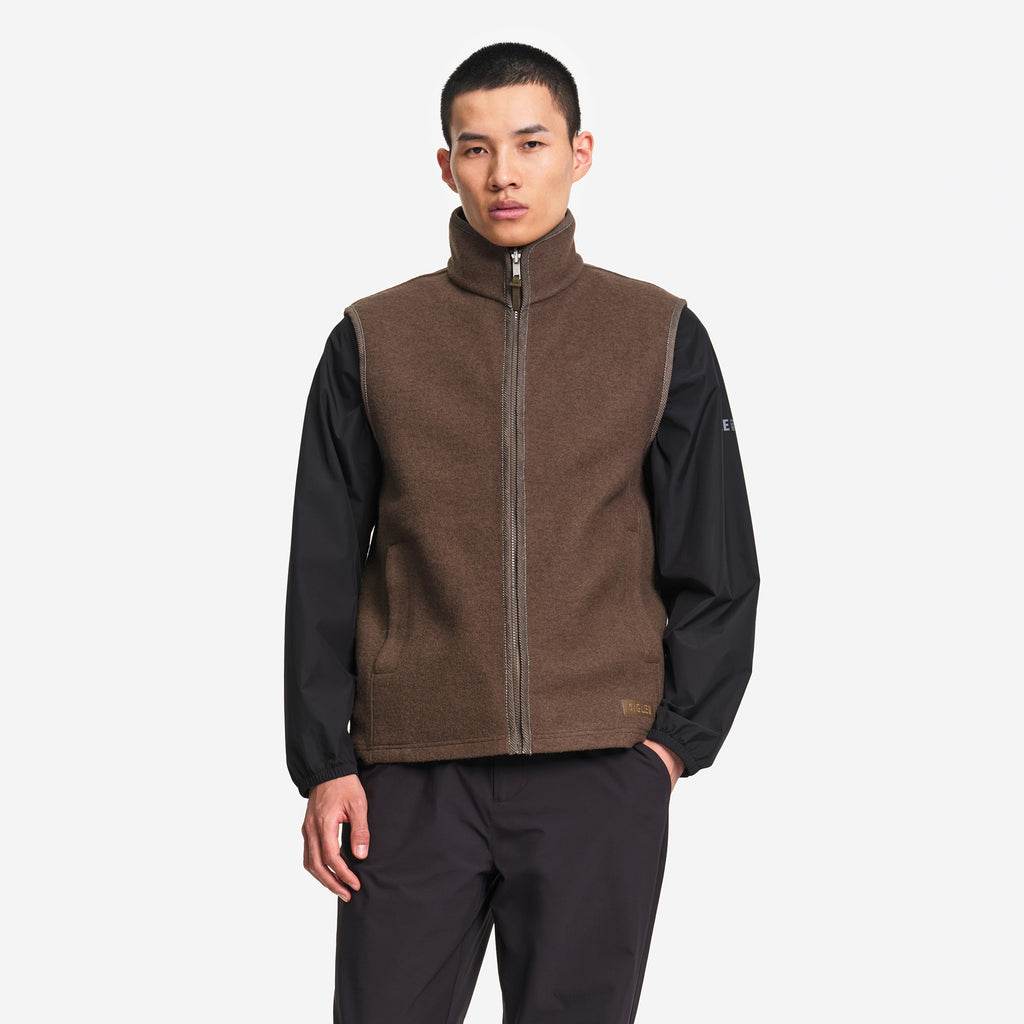 GILET LAINE SANS MANCHE T KIT