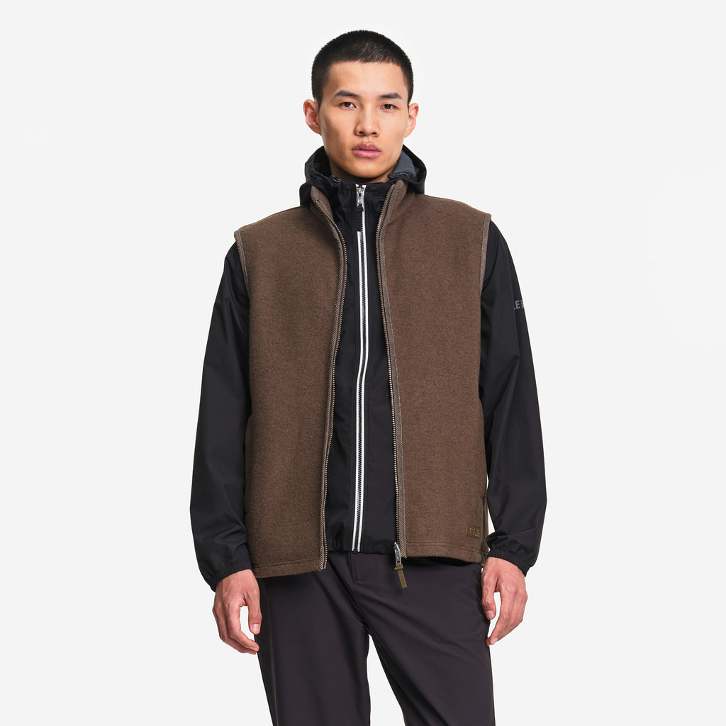 GILET LAINE SANS MANCHE T KIT